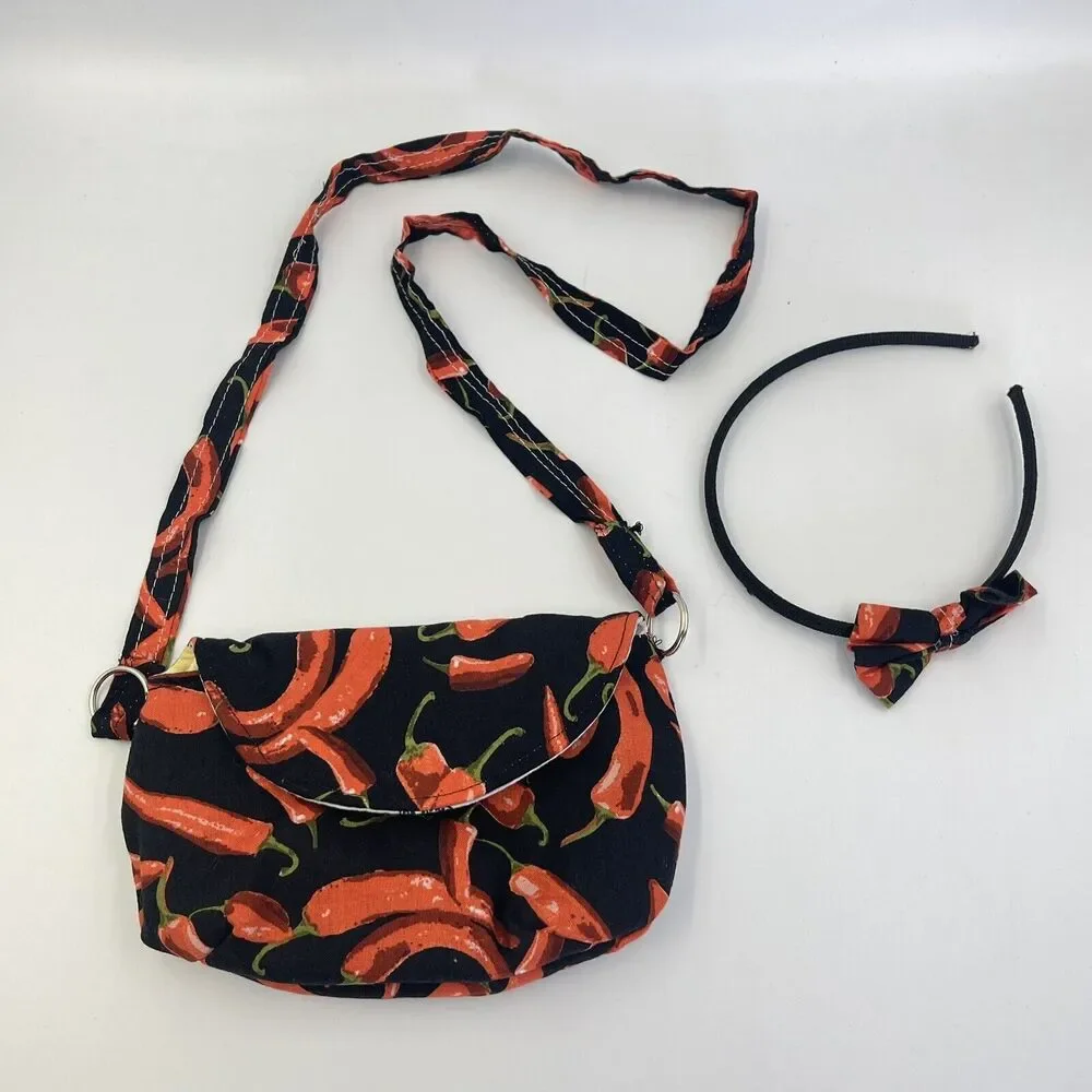 Girls Accessories Chili’s Purse Bag & Headband Set crossbody